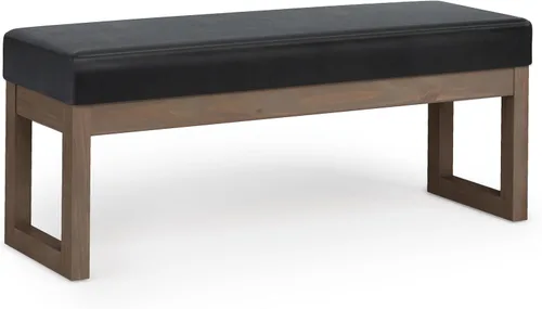 Vista 17 de SIMPLIHOME Milltown - Reposapiés rectangular (26.0 in de ancho) contemporáneo