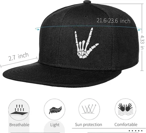 Vista 24 de Puerto Rico Hat Snapback Hats for Men Women, Puerto Rico Flag Design, Anjustable Trucker Cap Flat Brim
