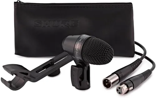 Vista 3 de Shure Micrófono dinámico PGA56 - con patrón de captación cardioide, micrófono dinámico de trampa/Tom de montaje giratorio con montaje de tambor