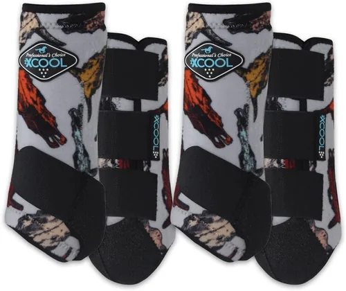 Vista 24 de Professional's Choice 2XCOOL - Botas deportivas para caballos medicinales, diseño protector y transpirable para máxima comodidad y durabilidad