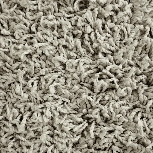 Vista 3 de Alfombra acogedora y suave de pelambre de felpa de iCustomRug., Sintético, Gris claro
