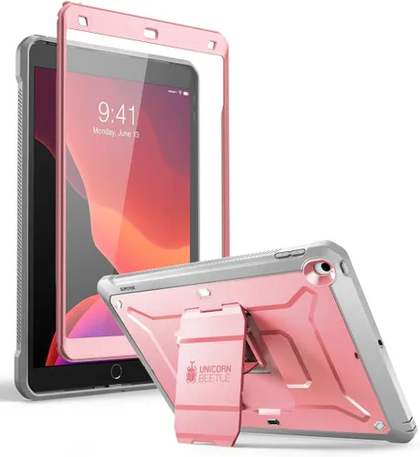 Vista 11 de SUPCASE Funda para iPad de 9ª Generación con Protector de Pantalla (Unicorn Beetle Pro), [Soporte Integrado] Funda Protectora Resistente de Servicio