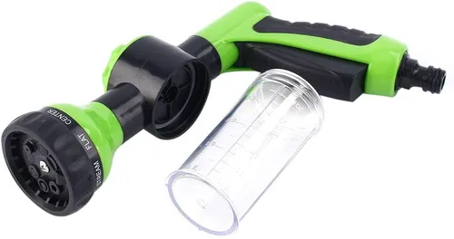 Vista 4 de Para manguera dispensador de champú verde Gorgeri Car Foam Cannon Hose Sprayer Car Wash Foam Sprayer Dispenser Wash Foam Spray Dispenser Wash Gun 8
