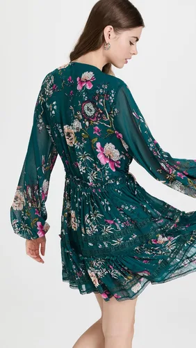 Vista 3 de Free People Minivestido de flores de cerezo para mujer