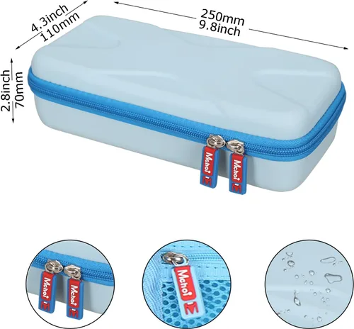 Vista 8 de Funda de viaje rígida de repuesto para Bose SoundLink Flex 2ª generación/Bose SoundLink Flex Bluetooth altavoz portátil Bluetooth, azul, solo funda