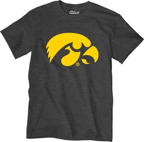 Vista 3 de Blue 84 Camiseta NCAA para hombre, icono de color del equipo Jaspeado Oscuro