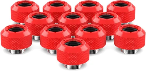 Vista 13 de PrimoChill Rígido RevolverSX Series de 1/2 pulgadas - Paquete de 12 - Cobre Caramelo