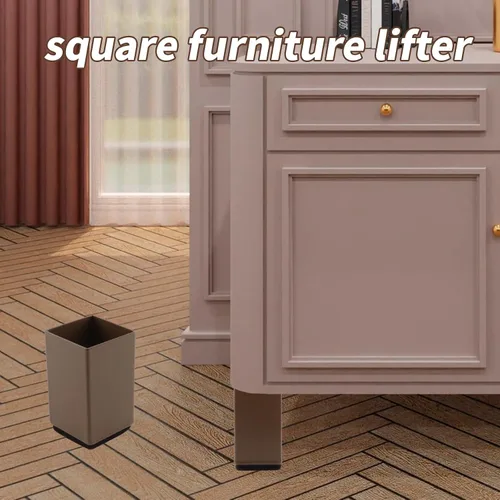 Vista 7 de 4 elevadores de cama de 2 pulgadas, sofá de mesa para muebles, elevador de 1.6 pulgadas de ancho y 2 pulgadas de alto ,Elevadores