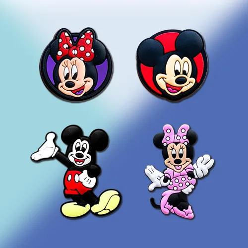 Vista 2 de Cartoon Shoe Charms for Clog Decoration Cartoon Animals Sandals Accessories for Kids Girls Boys Party's Favor