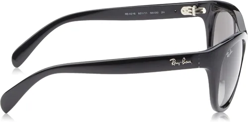 Vista 3 de Ray-Ban Cateye anteojos De Sol En Negro Degradado Gris RB42166011156