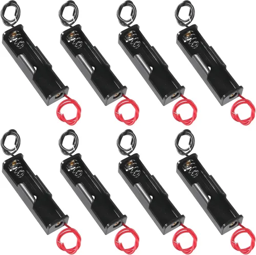 Vista 8 de Soporte de batería AA con conductores 3 AA soporte de batería con cables (6PCS 3AA)