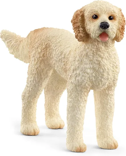 Vista 9 de Schleich Farm World, animales de juguete para perros lindos y realistas para niños y niñas, figura de perro sabueso afgano, a partir de 3 años
