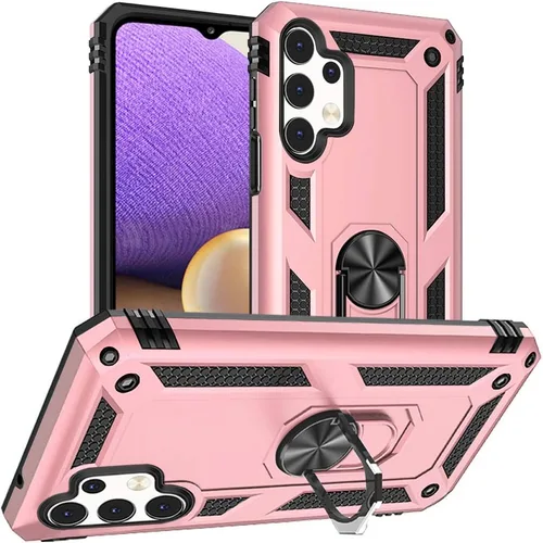 Vista 7 de Yiakeng Funda para Galaxy A32 5G, Samsung A32 5G, fundas protectoras de grado militar con anillo para Samsung Galaxy A32 5G (verde militar)