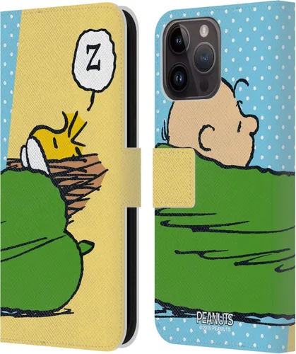 Vista 53 de Head Case Designs Peanuts Charlie & Woodstock Nap Halfs and Laughs - Funda de piel tipo cartera con licencia oficial compatible con Apple iPhone 11
