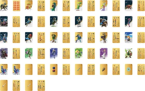 Vista 2 de 32 tarjetas NFC compatibles con Amiibo Legend of Zelda Breath of The Wild