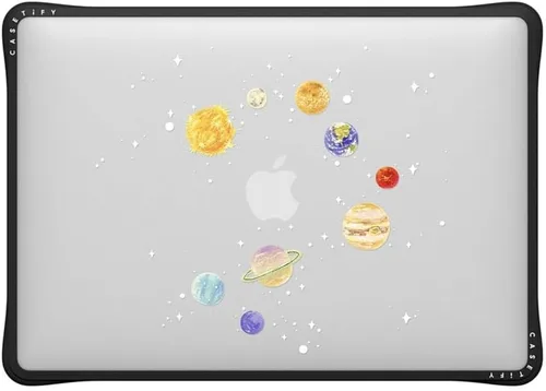 Vista 39 de CASETiFY Impact - Funda para MacBook Air de 13 pulgadas (M1/Intel) [esquinas de impacto acolchadas/resistente a los arañazos/agarre antideslizante]
