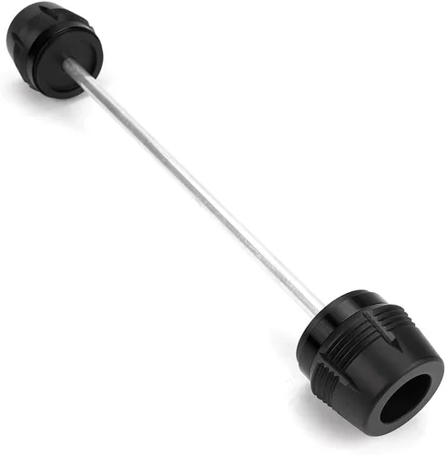 Vista 4 de MOWOK Para Kawasaki Z900 Z900RS Z900SE 2017-2025 2024 2022 2023 Z 900 Rueda de motocicleta Protector anticolisión Eje delantero Horquilla Negro