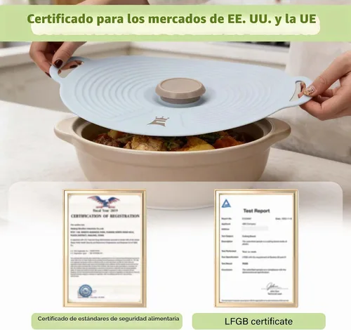Vista 6 de Tapas de silicona para cuencos, 3 unidades, cubierta contra salpicaduras de microondas con 3 tamaños, tapas reutilizables resistentes al calor, se