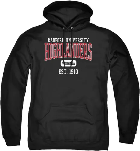 Vista 150 de LOGOVISION Colección de sudaderas con capucha unisex con diseño oficial de Collegiate Est. Date para hombres y mujeres