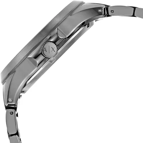 Vista 6 de Armani Exchange, AX - Reloj de cuarzo,de acero inoxidable, para hombre., Gris Automático