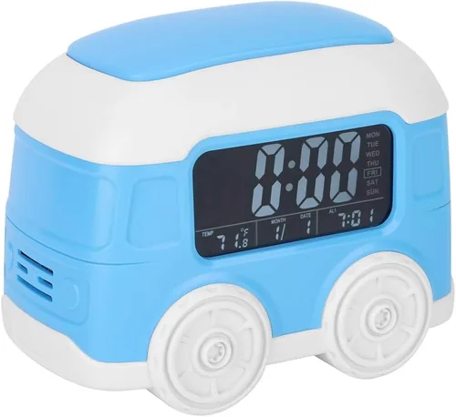 Vista 8 de Pilipane OK to Wake - Reloj despertador para niños, reloj despertador digital para dormitorio de niños, bonito reloj de entrenamiento para dormir