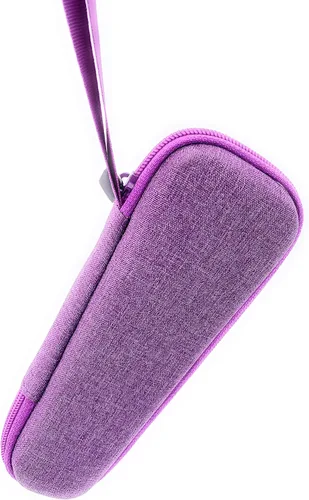 Vista 6 de xcivi Estuche de EVA duro para sistema Leapfrog LeapStart Go y sistema de lectura y escritura LeapReader Smartpen (morado)