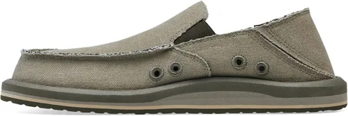 Vista 3 de Sanuk Mocasines Donny Hemp para hombre Zapatos para hombre Zapatos sin cordones para hombre Mocasines para hombre Plantilla de espuma