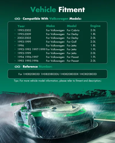 Vista 2 de SCITOO Compresor de CA para 1993-2002 para Volkswagen para Cabrio para Golf para Jetta para Passat 1.8L 1.9L 2.0L