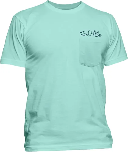 Vista 2 de Salt Life Camiseta de manga corta Artsy Mahi para hombre