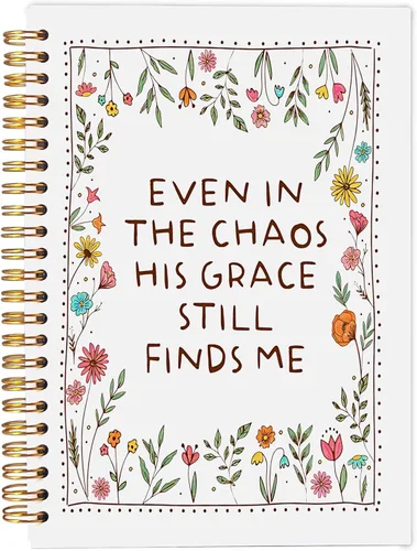 Vista 15 de Faith Can Move Mountains - Cuaderno cristiano - Regalos cristianos inspiradores para mujeres, cuadernos de diario bíblico para tomar notas, cuaderno