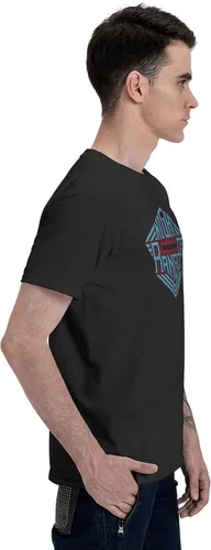 Vista 4 de Youth Men Short-Sleeve T-Shirt Crew Neck Tops Colorful Custom Tees Clothes