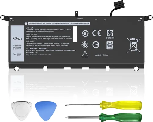 Vista 8 de Batería de reemplazo para laptop WDX0R de 42Wh para Dell Inspiron 13 15 5000 7000 Series 5570 7579 5567 5379 5579 7573 7378 5378 3780 3790 5565 5765