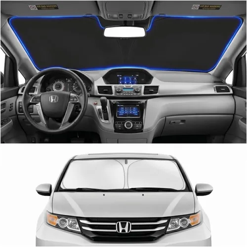Vista 53 de Parasol para parabrisas para BMW X1 E84 2016-2024 2025, accesorios – Cubierta de parasol para parabrisas de ventana delantera, ajuste personalizado
