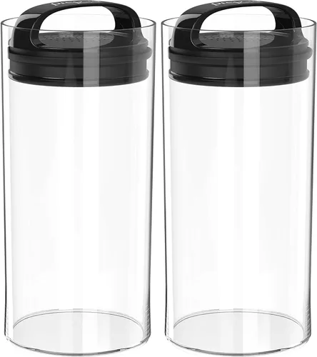Vista 6 de Prepara Evak Fresh Saver - Recipiente de plástico sin aire (10 x 4.75 x 4.75 pulgadas), mediano/alto, contenedor inastillable sin BPA