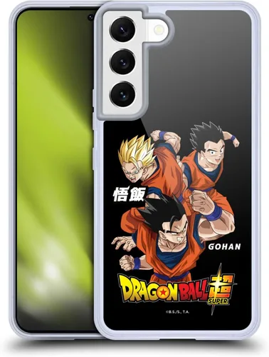 Vista 59 de Head Case Designs Funda de gel con licencia oficial de Dragon Ball Super Group Future Trunks Arc Characters [protección de grado militar] compatible