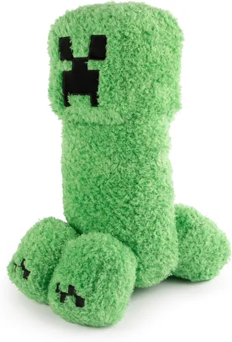 Vista 3 de Jay Franco Minecraft Almohada de Peluche Buddy - Almohada de Peluche Suave Rellena, 19 Pulgadas, Verde - Creeper 03
