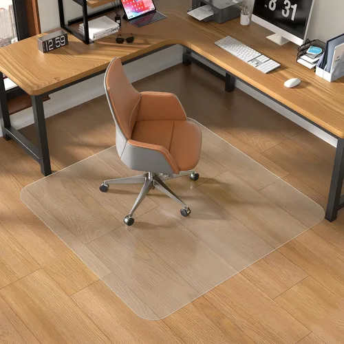 Vista 11 de 36" X 48" X 0.09" Office Chair Mat for Carpet - 2PCS Transparente