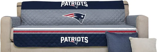 Vista 6 de Pegasus Sports NFL Protector Reversible para Muebles Reclinable Unisex con Correas Elásticas, 80 por 65 pulgadas