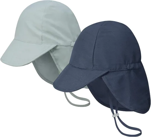 Vista 8 de MaxNova Sombrero de sol para bebé, UPF 50+, sombreros para niños y niñas de 0 a 4 años