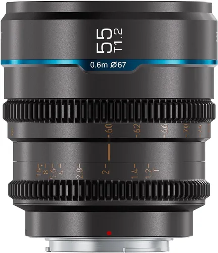 Vista 23 de Sirui Night Walker T1.2 Juego de Lentes Cine, 16mm, 24mm, 35mm, 55mm, 75mm Lentes de Apertura Grande con Enfoque Manual (Montura RF, Negro)