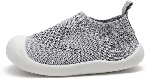 Vista 3 de Zapatos para caminar para bebés, zapatillas de deporte transpirables para niños pequeños