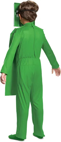Vista 2 de Disfraz infantil clásico de Minecraft Creeper