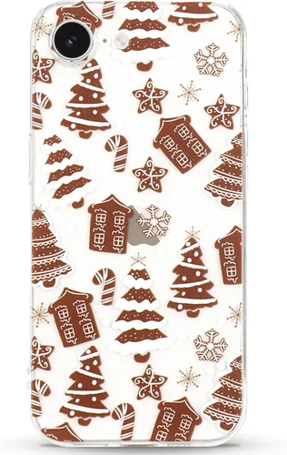 Vista 42 de LCHULLE Compatible con iPhone SE 2022/2020 Funda para iPhone 8 iPhone 7 Funda de Navidad Santa Vacaciones Diseño Transparente Claro Mujeres Hombres