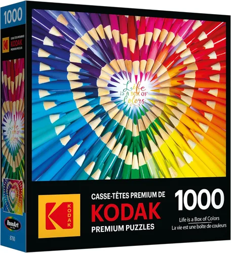 Vista 9 de RoseArt - Kodak Premium - Library Mischief - Rompecabezas de 1000 piezas para adultos