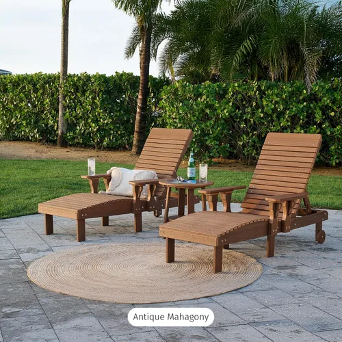 Vista 9 de LuxCraft Sillón – Disponible en 26 colores multicolor (Antique Mahogany)