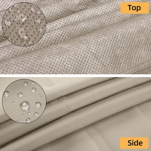 Vista 4 de Fundas para RV Remolques de Viaje de 26 pies, Se Adapta a Cubierta de Remolque de Viaje Cubierta de Camper de Camión 24-26 pies, 7 Capas Cubierta