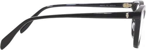 Vista 3 de Gafas graduadas Alexander McQueen AM 0161 O- 001 Negro