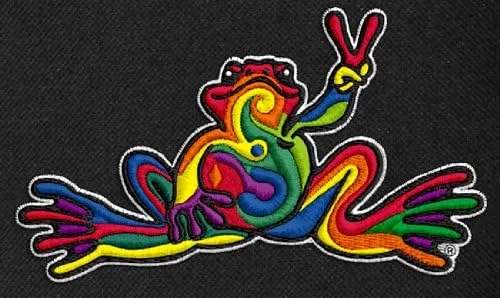 Vista 3 de Peace Frogs - Bolso bandolera
