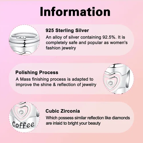 Vista 53 de Abalorios de plata de ley 925 con letras de la A ~ Z, para pulseras, collares, Día de San Valentín, Día de la Madre, joyería regalos para mujeres