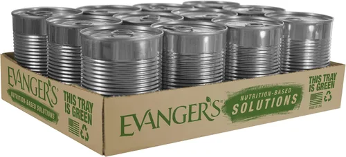 Vista 2 de Evanger's Complementa la cena vegetariana – 12 unidades, 12.5 oz cada uno – Alimento a base de plantas sin granos para perros y gatos – Base